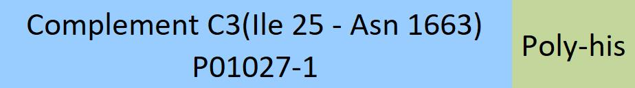 [CO3-M52H4] Complement C3