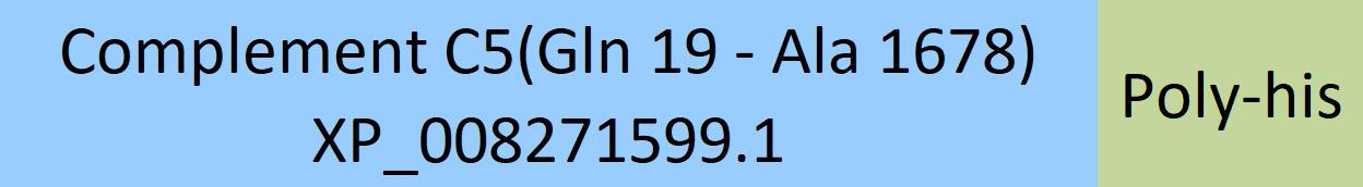 [CO5-R52H4] Complement C5