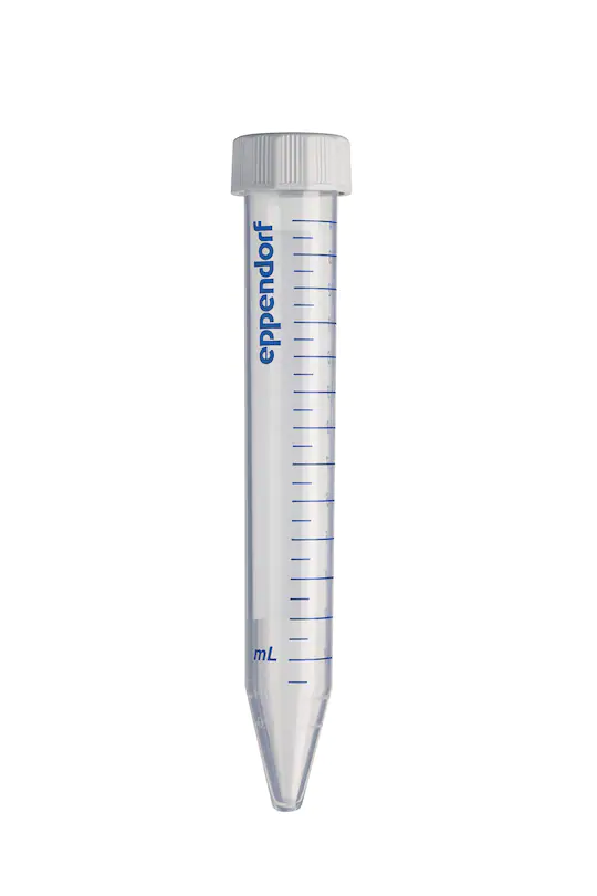 [0030122259] Eppendorf Conical Tubes 15mL, Forensic DNA Grade,clorless, 100 pcs.,individually packed tubes