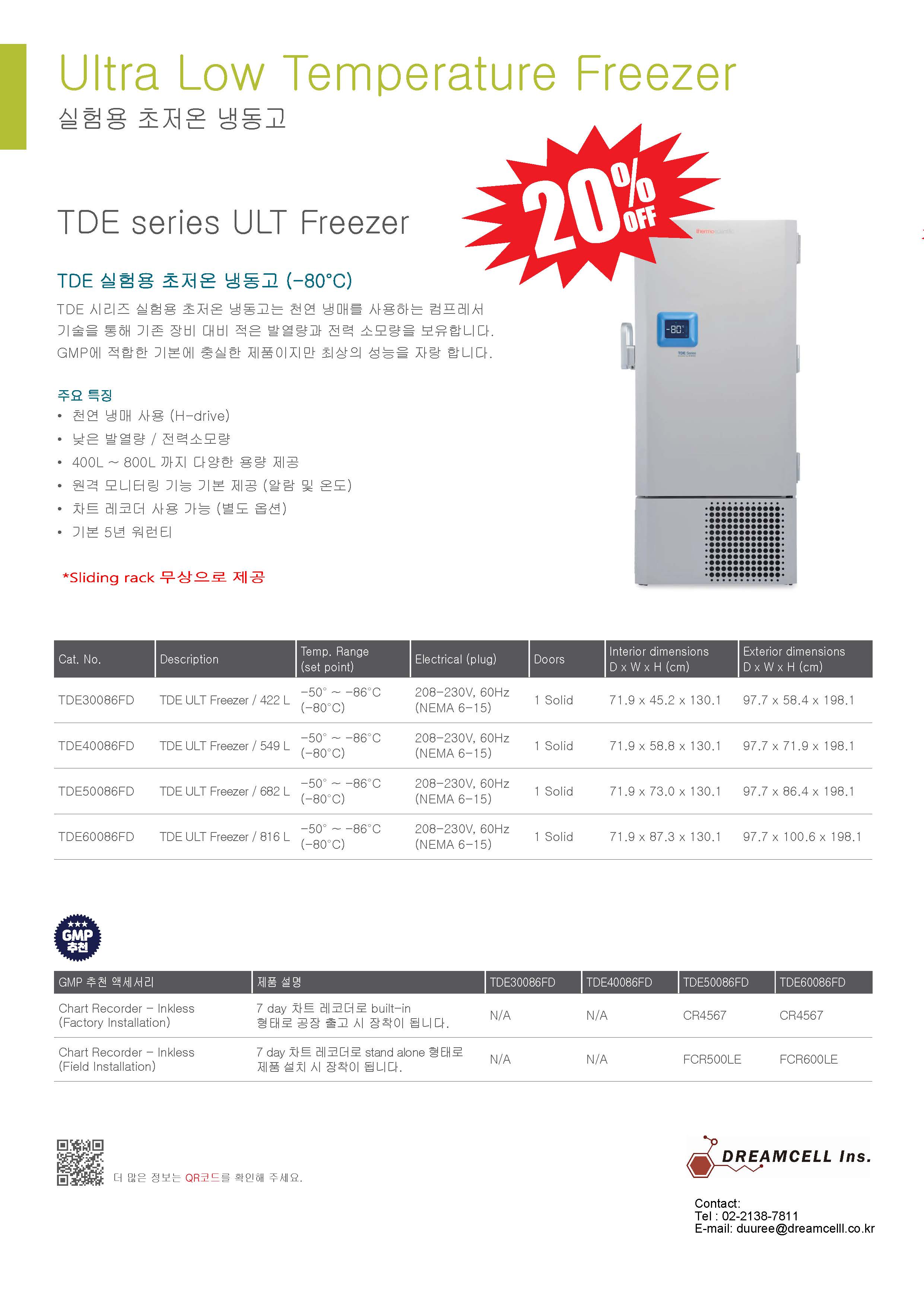 [Thermo Scientific] - Ultra Low Temperature Freezer Promotion